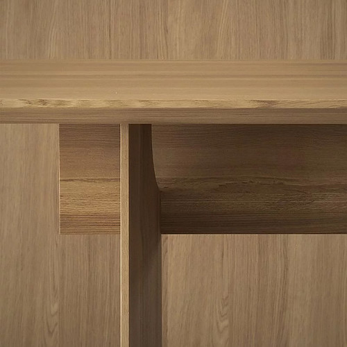 Karimoku日本进口北欧设计师款简约长方形餐桌现代实木书桌办公桌