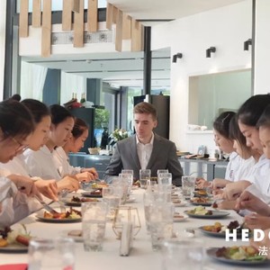 French Table Manners day class for teenage students in Suzhou, May 2019