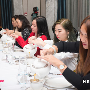 Afternoon Tea Etiquette class in Shanghai, October 2019