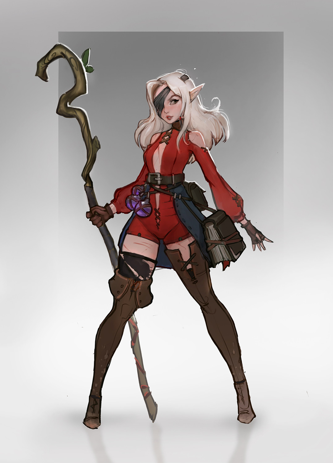 角色设计参考 |俄罗斯画师 daria leonova 作品