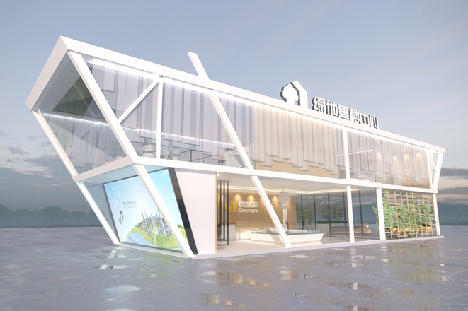 集装箱创意售楼处i集装箱接待中心i上海集装箱营销中心i集装箱样板房