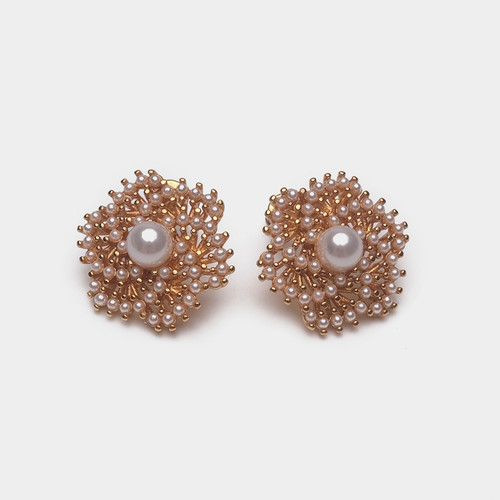 EH30183-2-4珍珠小花耳钉