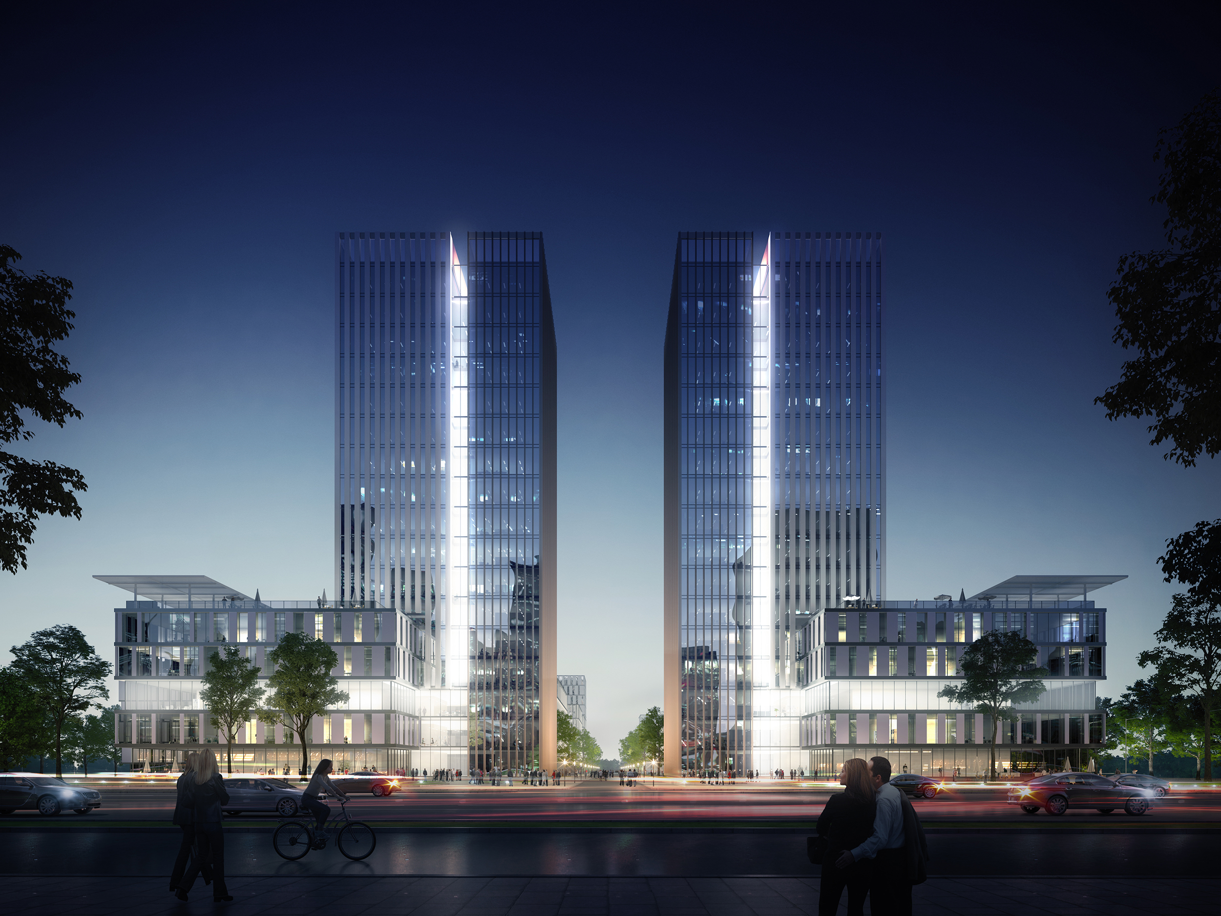 “指星塔”甲级写字楼