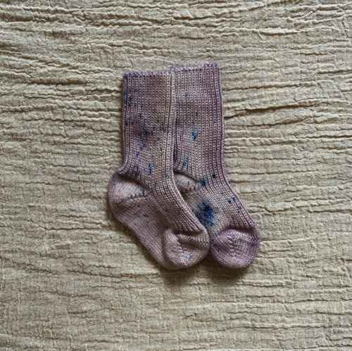 「现货」瑞典手工袜子-Lilac Ombre