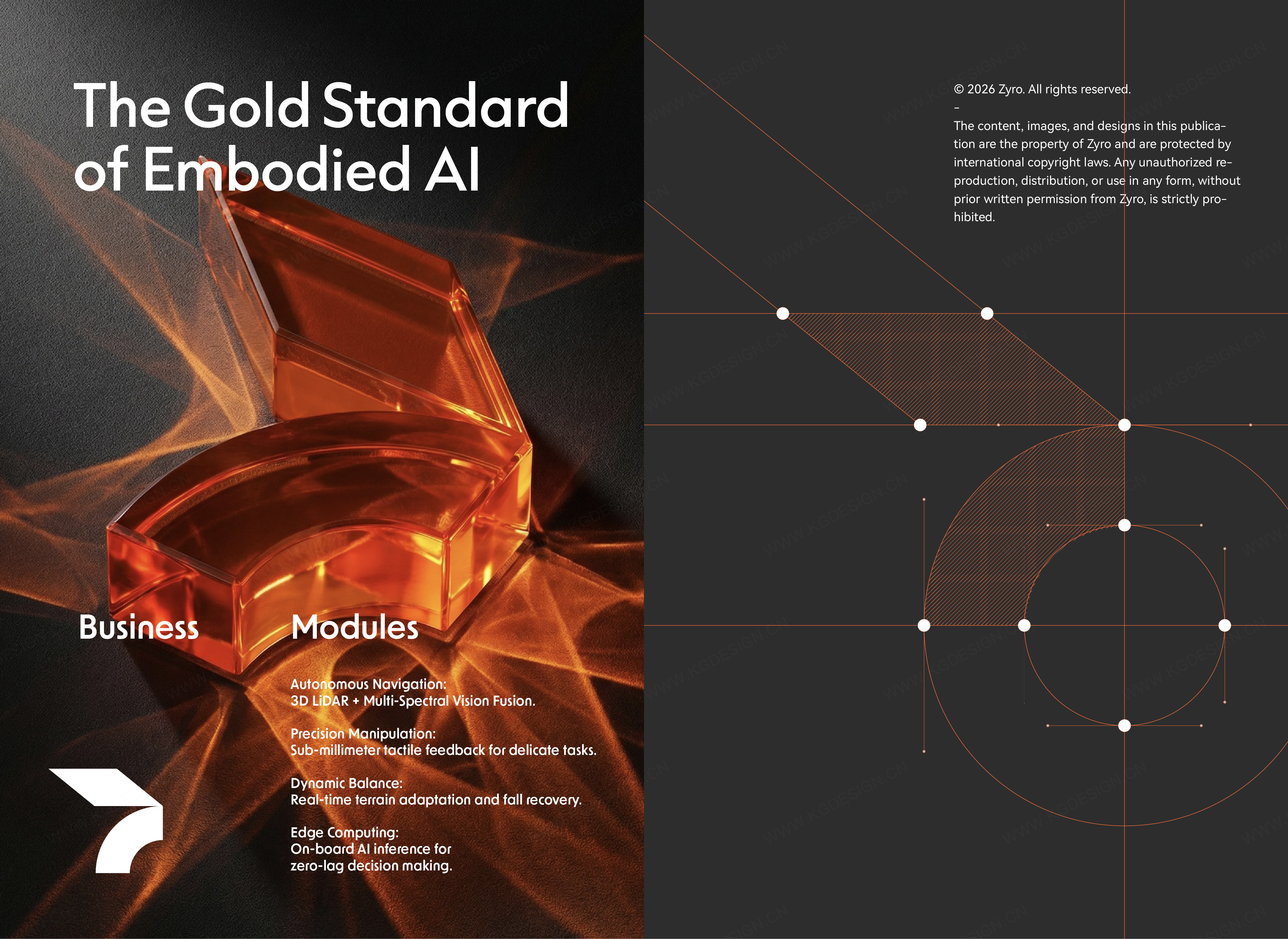 ZYRO Robotics Logo Construction