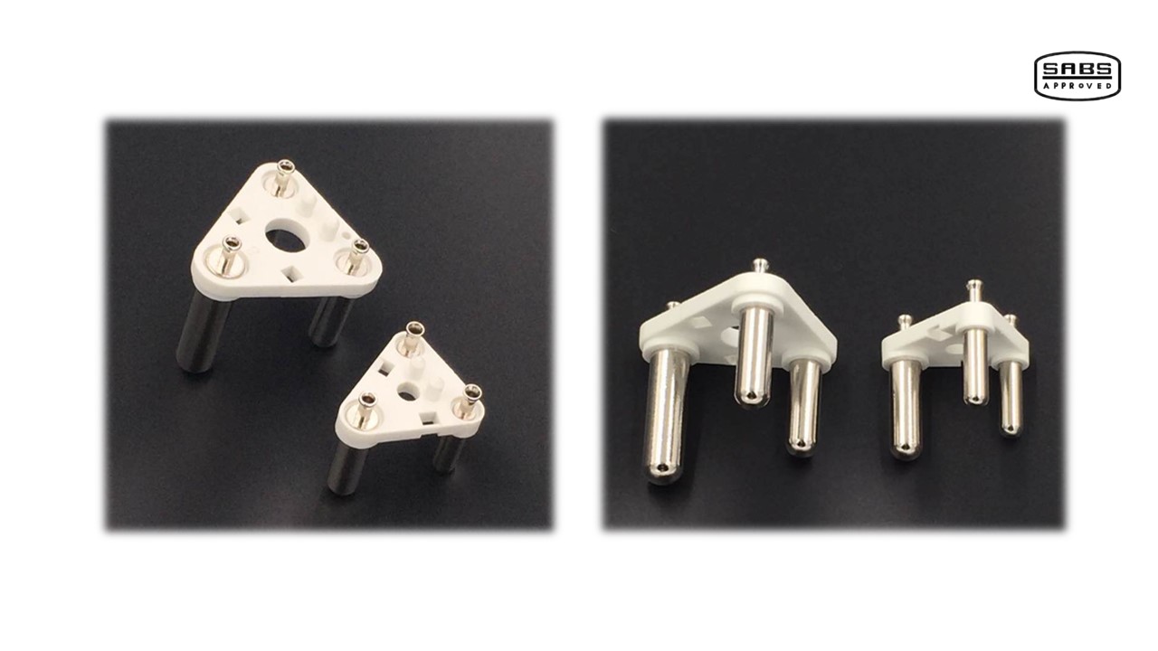 大南非、小南非　South African Power Plug