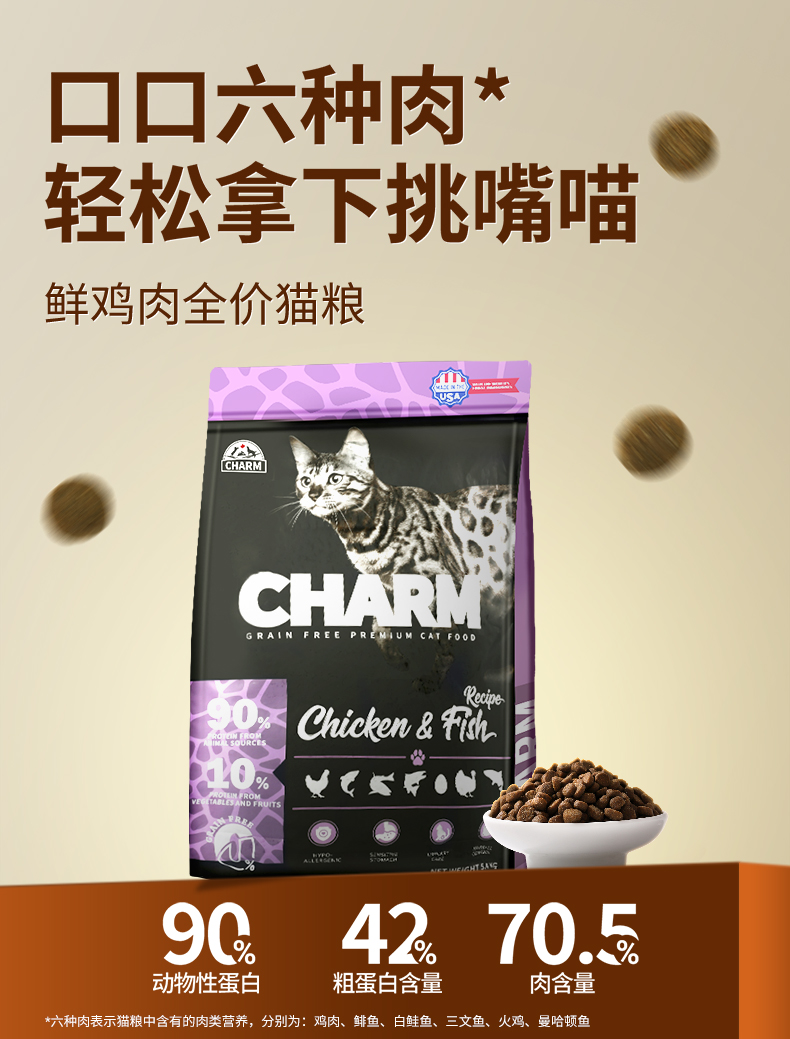 鸡肉鱼猫配方猫粮