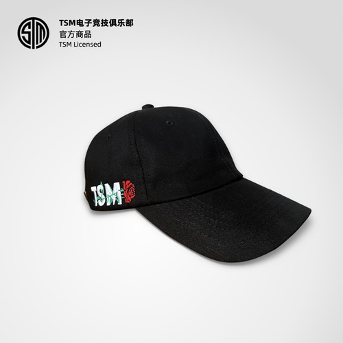 TSM 玫瑰刺绣棒球帽 