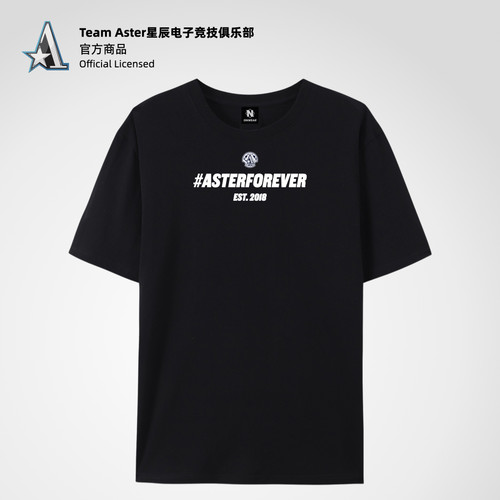 Team Aster 战队主题纯棉T恤