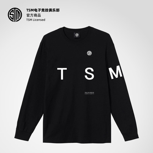 TSM侧线错位长袖T恤