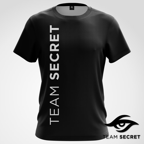 Team Secret 侧面大LOGO 潮流T恤