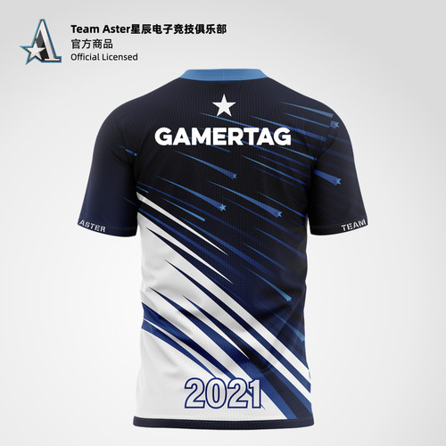 Team Aster 2021 选手队服T恤
