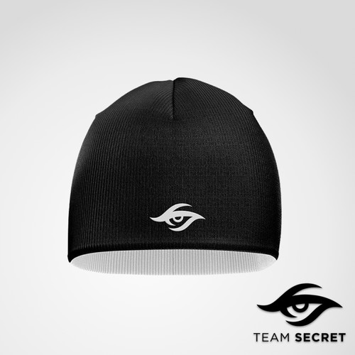 Team Secret秘密战队正反两用绒线帽