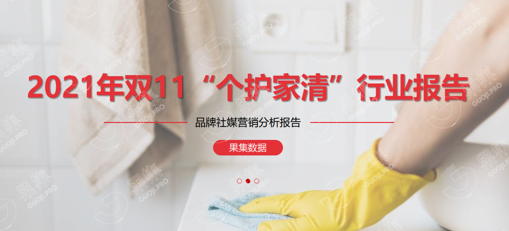 双十一个护家清行业报告