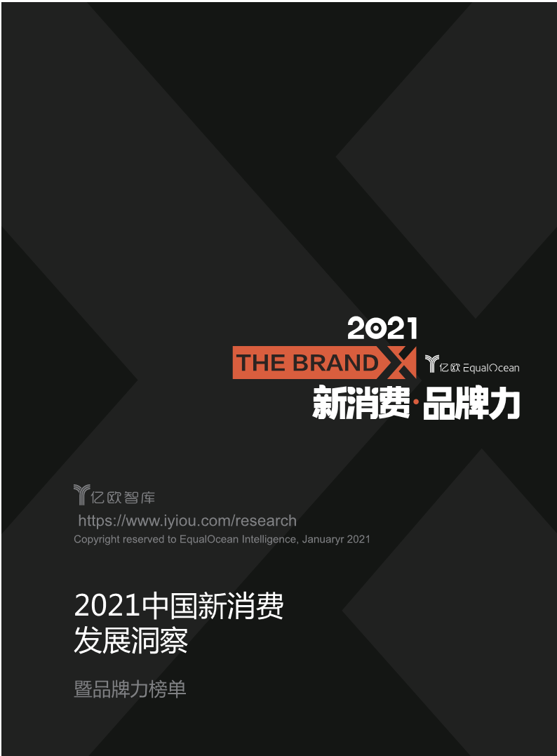 2021中国新消费发展洞察 暨品牌力榜单