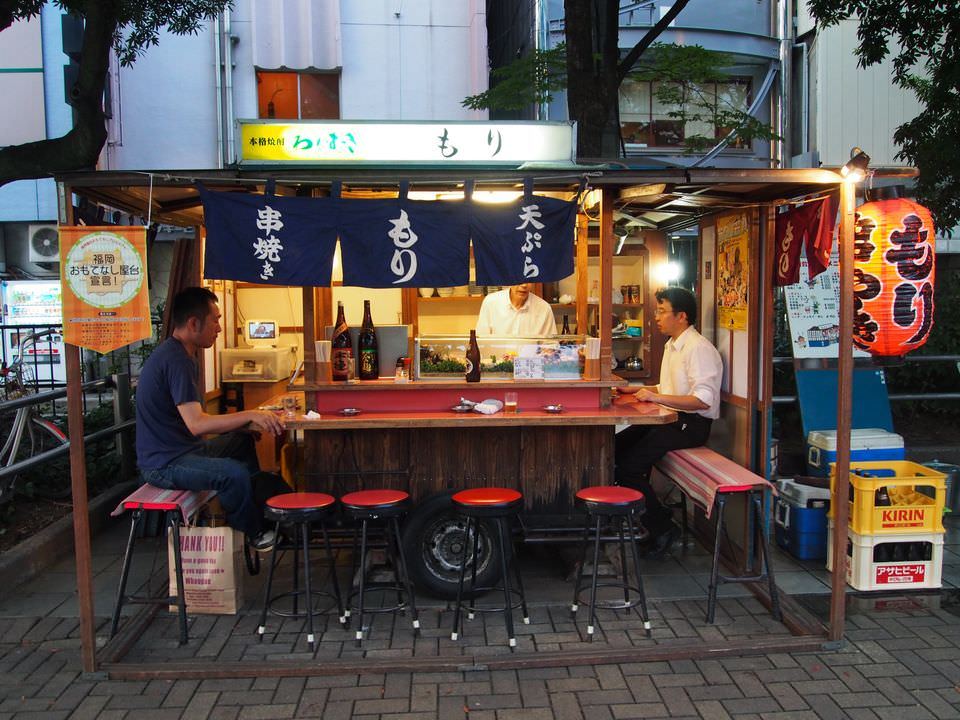 屋台 日本的街边小吃摊 生活小陆