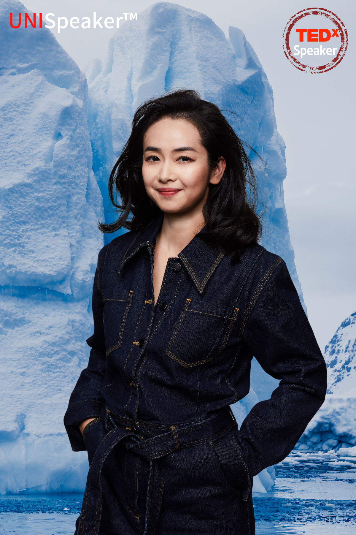 虎姣姣是极地未来联合创始人，云南彝族人。中国探险协会探险家，Discovery探索频道合作探险家。Access Water（国际女性公益探险、水资源保护教育活动项目）国际团队唯一的中国人。在社会快速发展的洪流中，探险已经不能局限于时间和空间，而是随着科技的发展而升级。在每个人的勇气加持之下，每个人都可以用自己的方式去探险，也能够在探险中找到自己对这个世界的价值。在从前的探险中，人们总会认为女性在体能和应变能力上都处于弱势，但是随着女性探险力量的崛起，更多有能力、有胆识、有智慧的女性加入到探险和冰川保护中来，女性也可以独立去完成很多事情。 探险不是个人的事情，在南极探险中，冰川消融是主要能够发现的世界问题，气候变化导致的水资源紧缺问题是我们能够致力解决的问题，保护冰川就是保护我们自己。“我们是谁，或者我们怎么去生活，这并不是我们自己决定的。我们生活的那片水，那座山，那条河流，是它们决定的，是大自然决定了一切。”