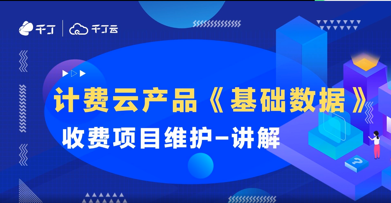 收费项目维护