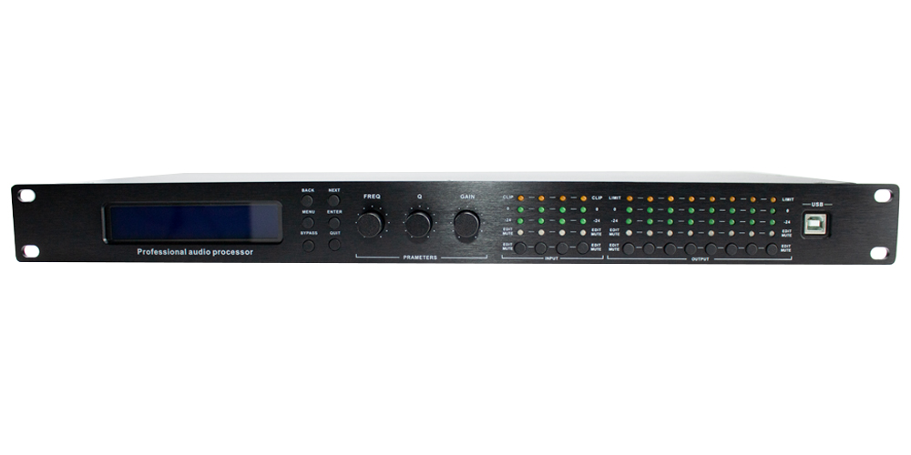 digital loudspeaker management system audio processor