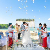 巴厘岛万怡沙滩婚礼