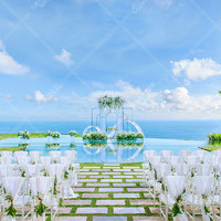 天空之境-白色系婚礼布置
