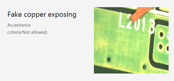 fake copper exposing