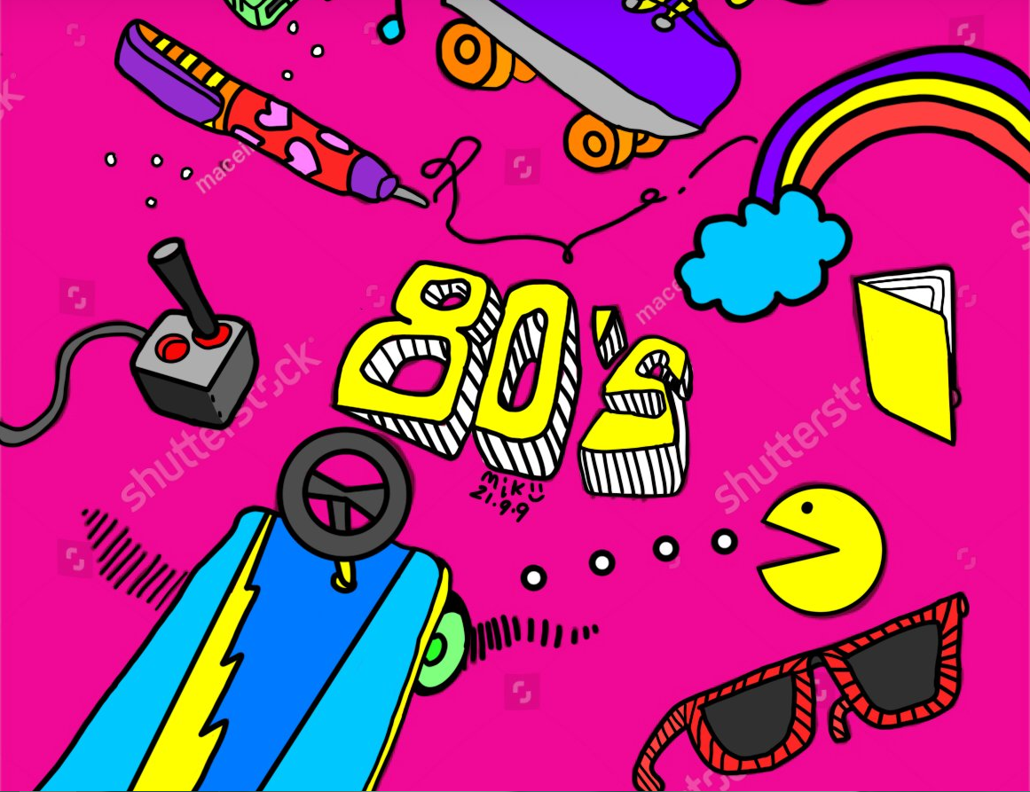 In order to add a sense of fashion to the mik, the painting style of the 1980s, 1990s and 2000s is specially designed. It's really cool