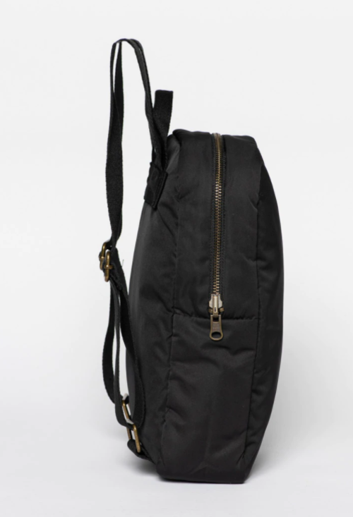 Studio Noos-Black puffy mini backpack