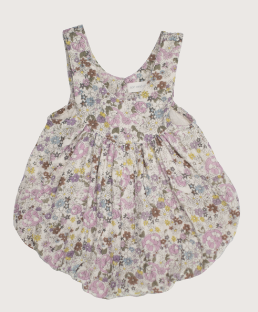 Son and Daughter-Leila Floral Romper