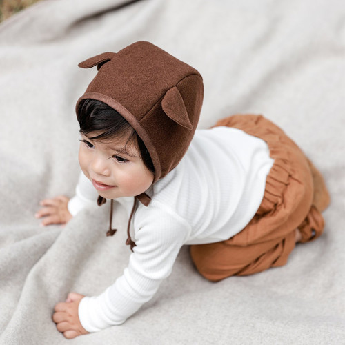 【预售】Briarbaby - brown bear bonnet