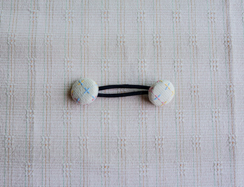 限量款  Tiny Flora- Cross cream small set (3  hair clips) / 3件套发夹