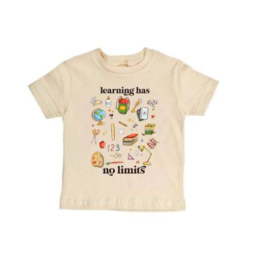 Learning Has No Limits Short Sleeved [Toddler Tee]