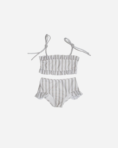 Son and Daughter-Stripes Bikini Sets