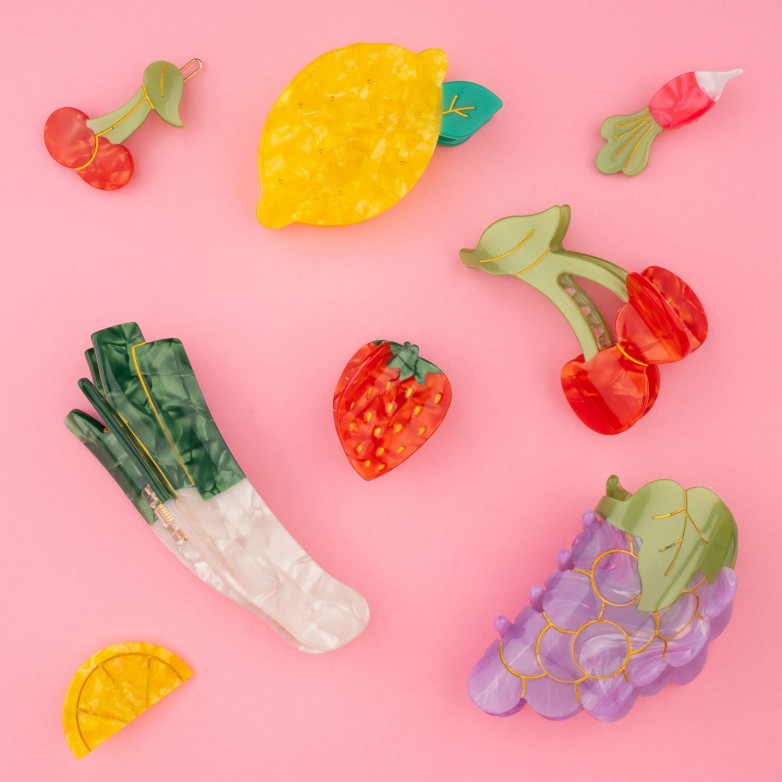 Coucou Suzette - Strawberry Hair Claw / CCS-PINCEFRAISE
