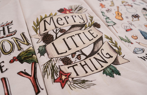  Merry Little Thing [Long Sleeved Toddler Tee]