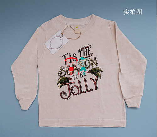   Tis the Season to be Jolly   [Long Sleeved Toddler Tee]