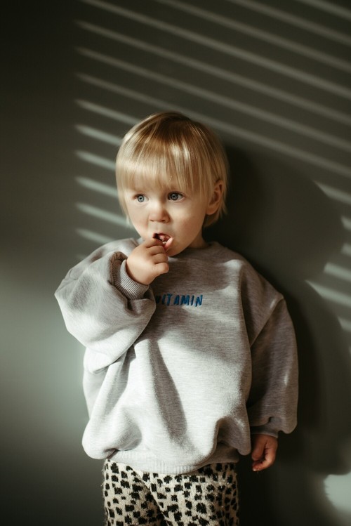 vitamin grey sweatshirts - kids sweatshirt （ pre order 预购 ）
