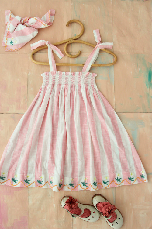 Bonjour diary-   Skirt dress with Scarf / S22SKLPS