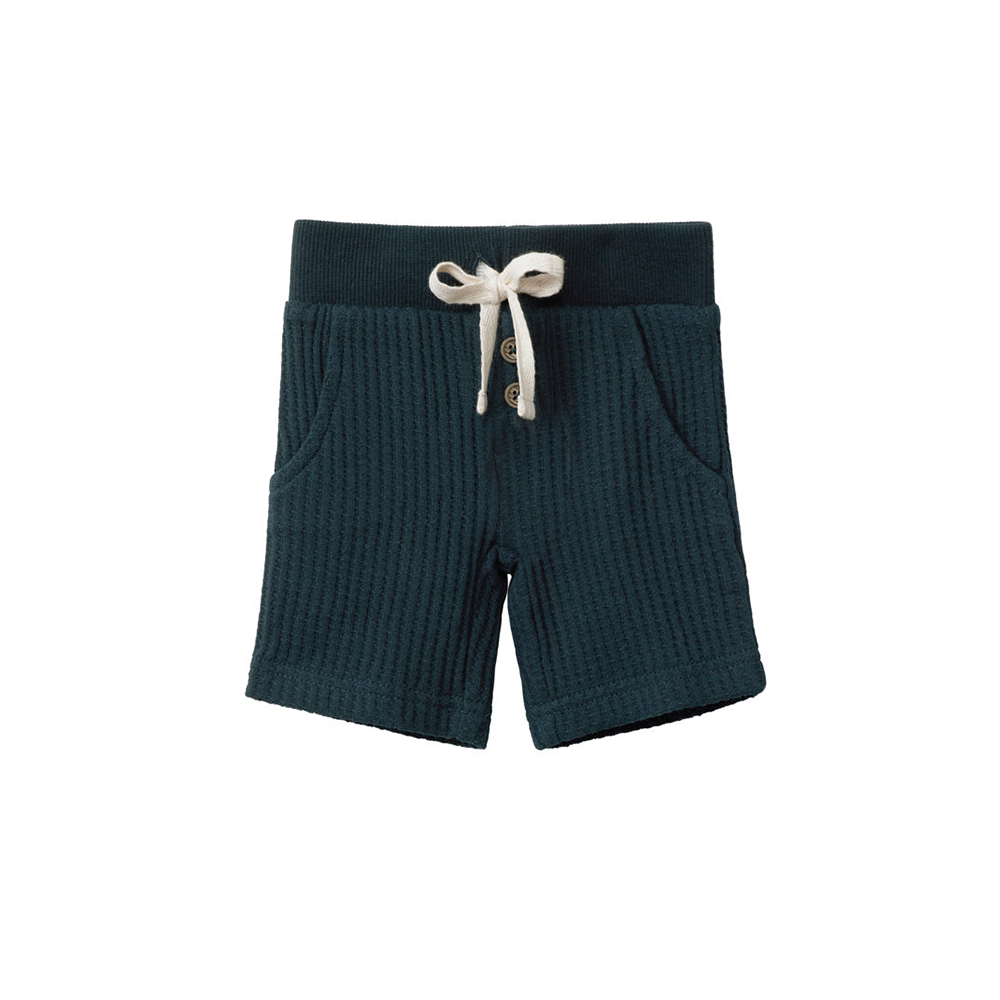 Jamie Kay - Organic Cotton Waffle Maverick Short - Heron