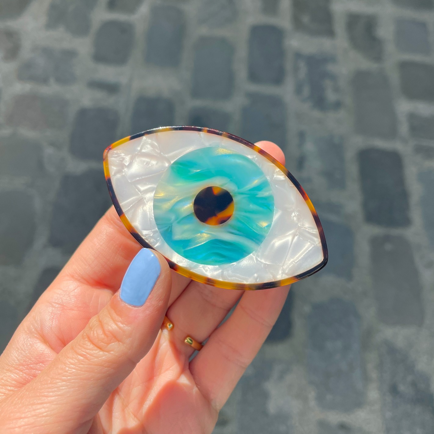 Coucou Suzette -Eye Hair Claw - Blue / CCS-PINCEOEIL