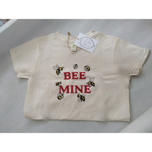 Bee Mine short Sleeved Toddler Tee