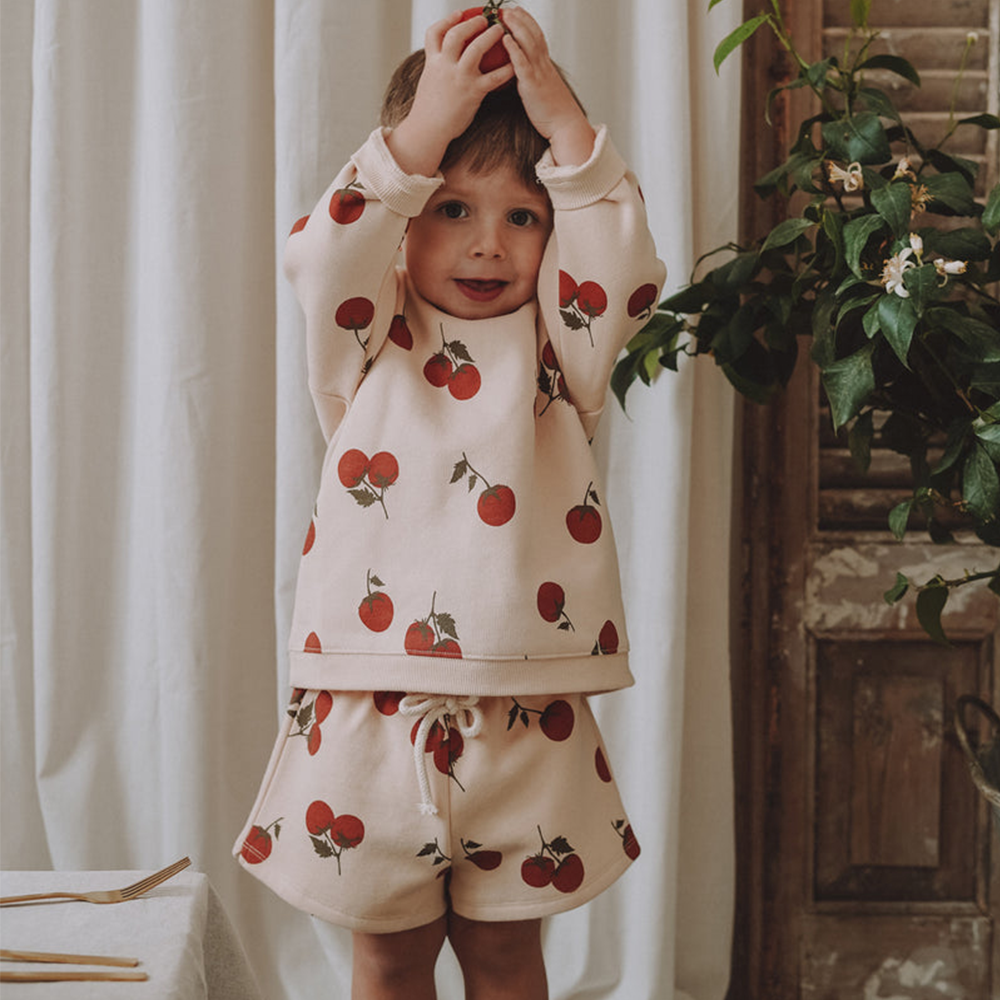 ORGANIC ZOO - Tomato Rope Shorts -12RSTMOZ