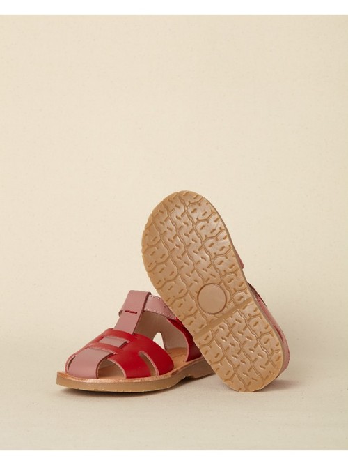 We A Family-BOB SANDAL /Red/Pink
