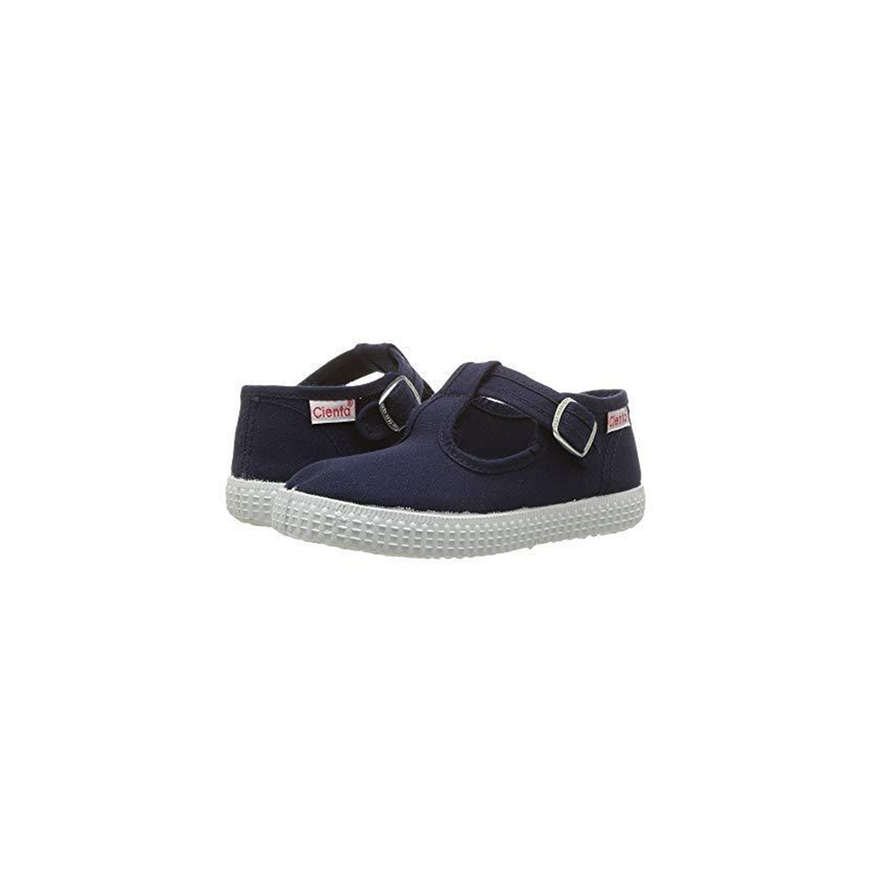 【预售】Cienta -51000.77 Navy T- Strap