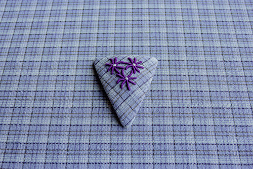 Tiny Flora- Lavender mix purple big set (3  hair clips) / 大童3件套发③