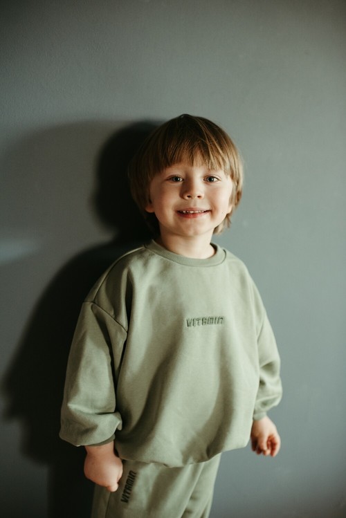 pistachio  sweatshirts and pants - kids sweatshirt（ pre order 预购 ）