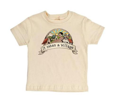 It takes a village Short Sleeved [Toddler Tee]