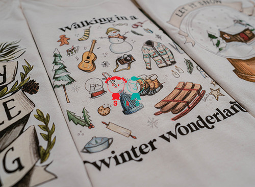 Walking in a Winter Wonderland [Long Sleeved Toddler Tee]