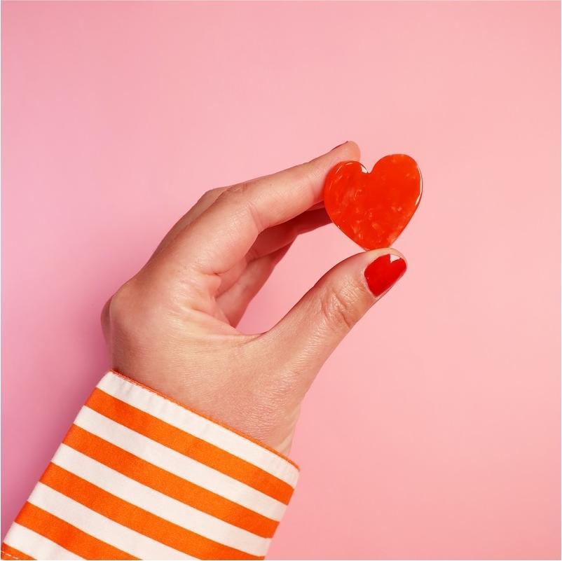 Coucou Suzette - Mini Heart Hair Claw