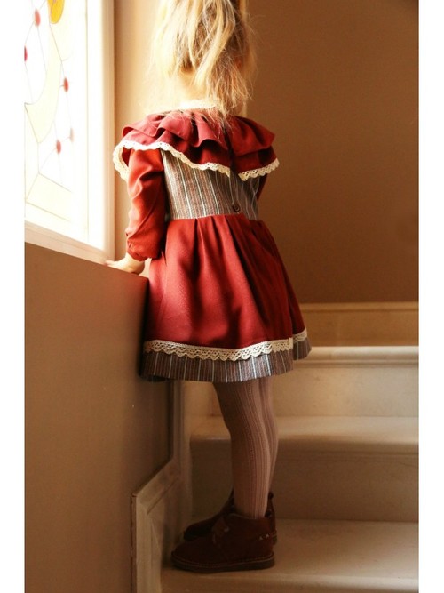 Miniscule By Ebrar - Bouncy Dress - RED
